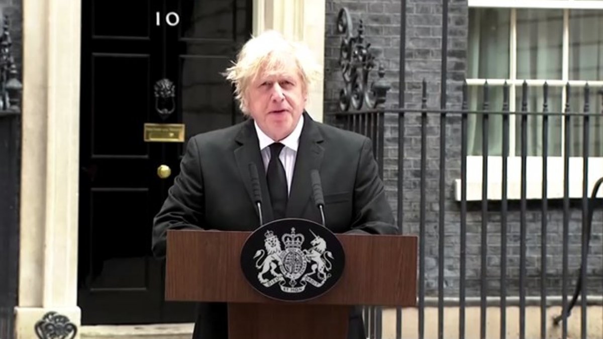 Boris Johnson, yine görünümü nedeniyle tepki aldı