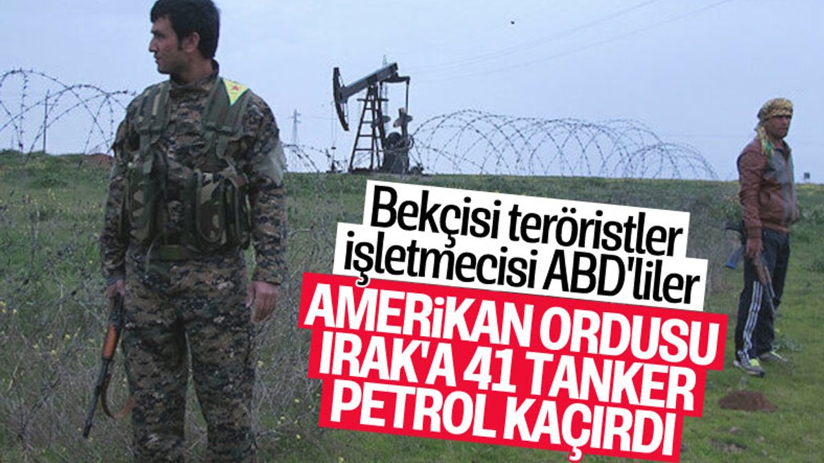 Suriye medyası: ABD, Suriye'den Irak'a 41 tanker petrol kaçırdı