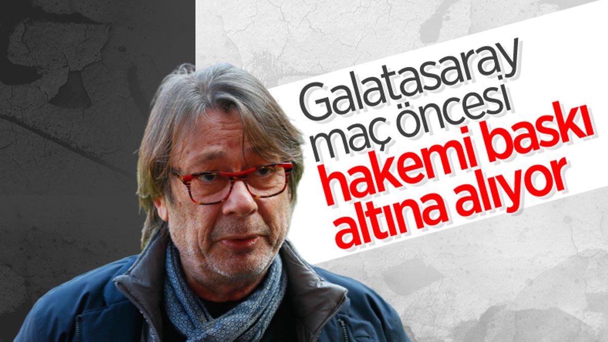 Mehmet Sepil: Galatasaray maç öncesi hakemi etkilemek istiyor