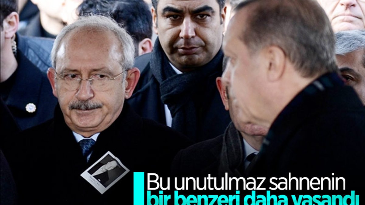 Cumhurbaşkanı Erdoğan, Kılıçdaroğlu'na selam vermedi