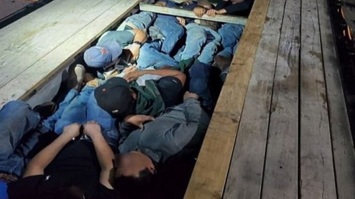 ABD - Meksika sınırında 20 göçmen yakalandı
