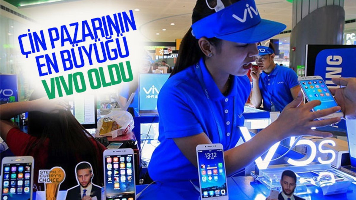 Vivo, Çin akıllı telefon pazarında ilk defa lider oldu
