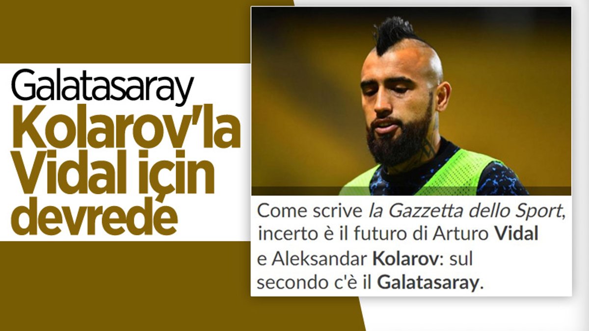 İtalyan basını: Galatasaray, Kolarov ve Vidal'i istiyor