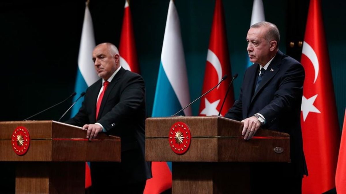 Cumhurbaşkanı Erdoğan, Boyko Borisov ile görüştü