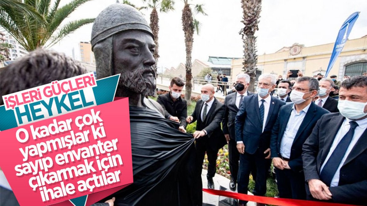 İzmir Büyükşehir Belediyesi, şehirdeki heykelleri saydıracak
