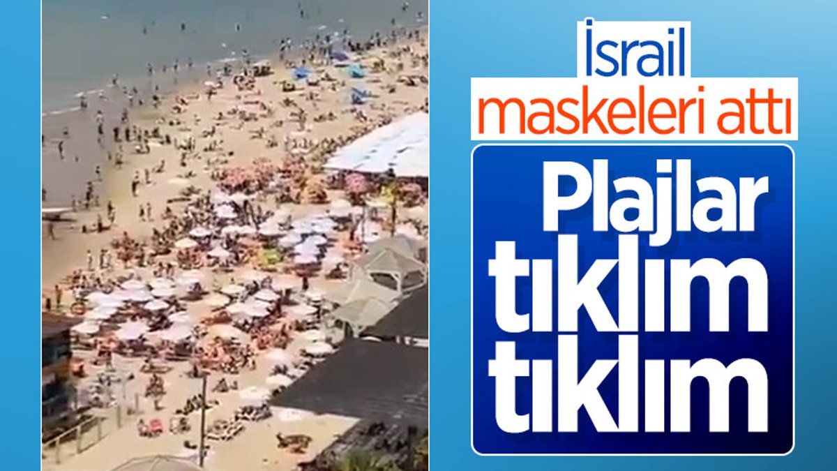 İsrail'de normalleşmeyle plajlar doldu