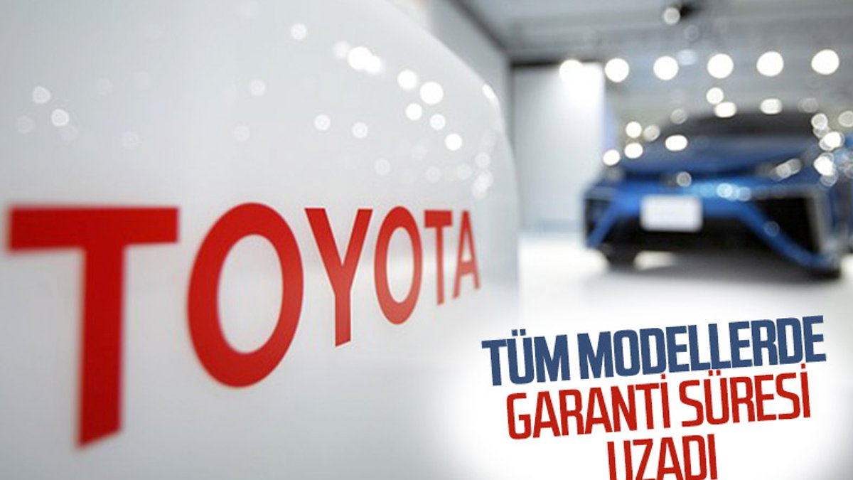 Toyota, tüm modellerde garanti süresini uzattı