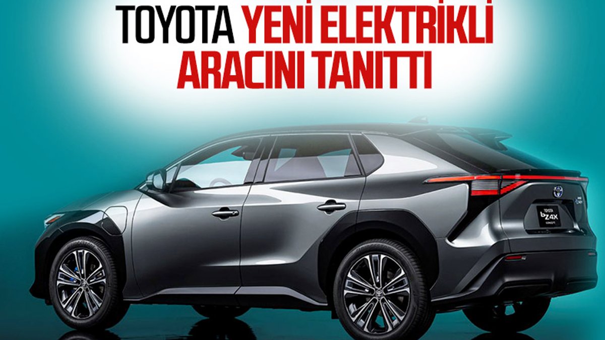 Toyota'nın yeni elektrikli otomobili bZ4X tanıtıldı