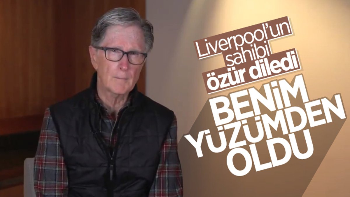 Liverpool'un sahibi Henry, özür videosu yayınladı