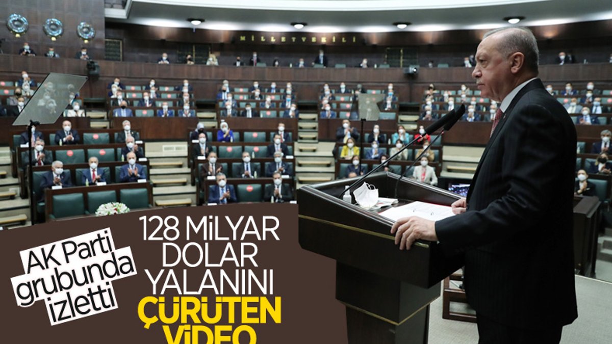 Cumhurbaşkanı Erdoğan'dan CHP'ye 128 milyar dolar yanıtı