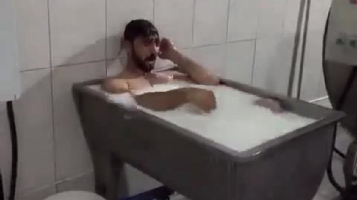 Konya'da süt kazanında banyo yapan 2 işçi hakim karşısına çıktı