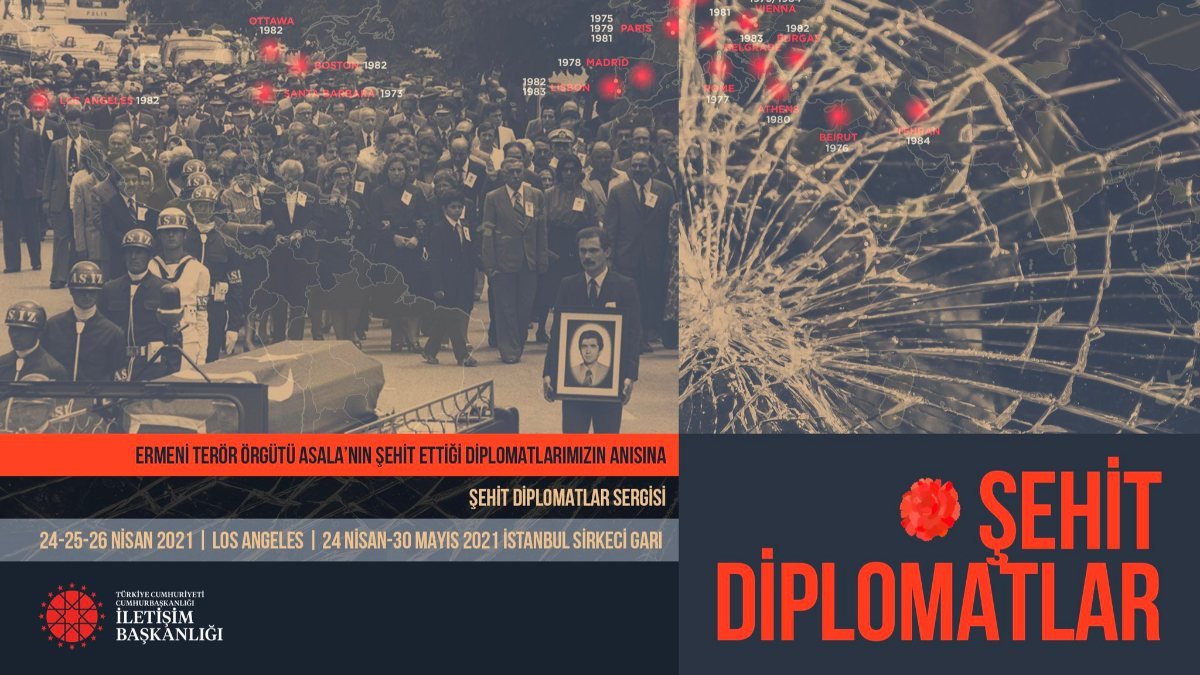 İletişim Başkanlığı'ndan 'Şehit Diplomatlar Sergisi'