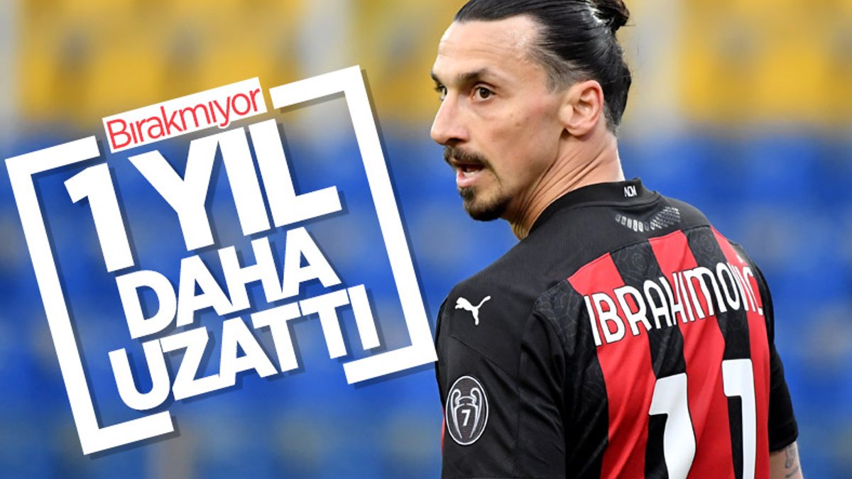 Milan, Ibrahimovic'in sözleşmesi 1 yıl uzattı