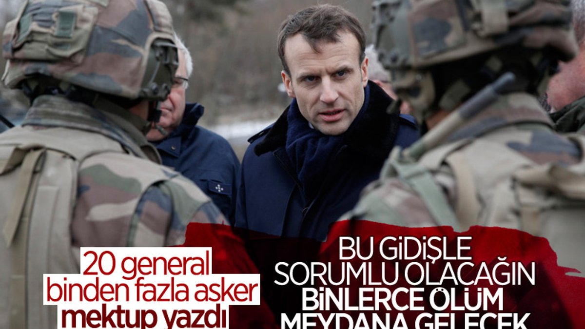 Fransa’da generallerden Macron'a iç savaş uyarısı