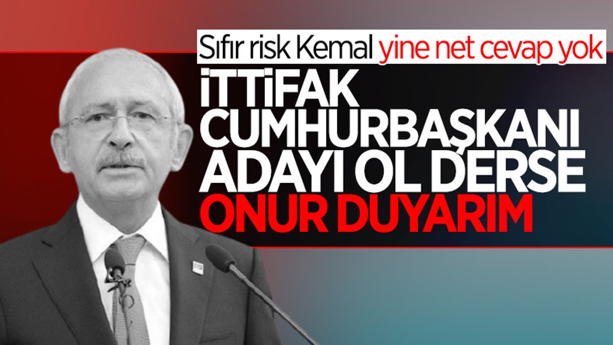 Kemal Kılıçdaroğlu'ndan 'Cumhurbaşkanı adaylığı' yanıtı