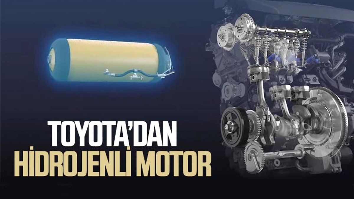 Toyota, hidrojen motor teknolojisi geliştiriyor