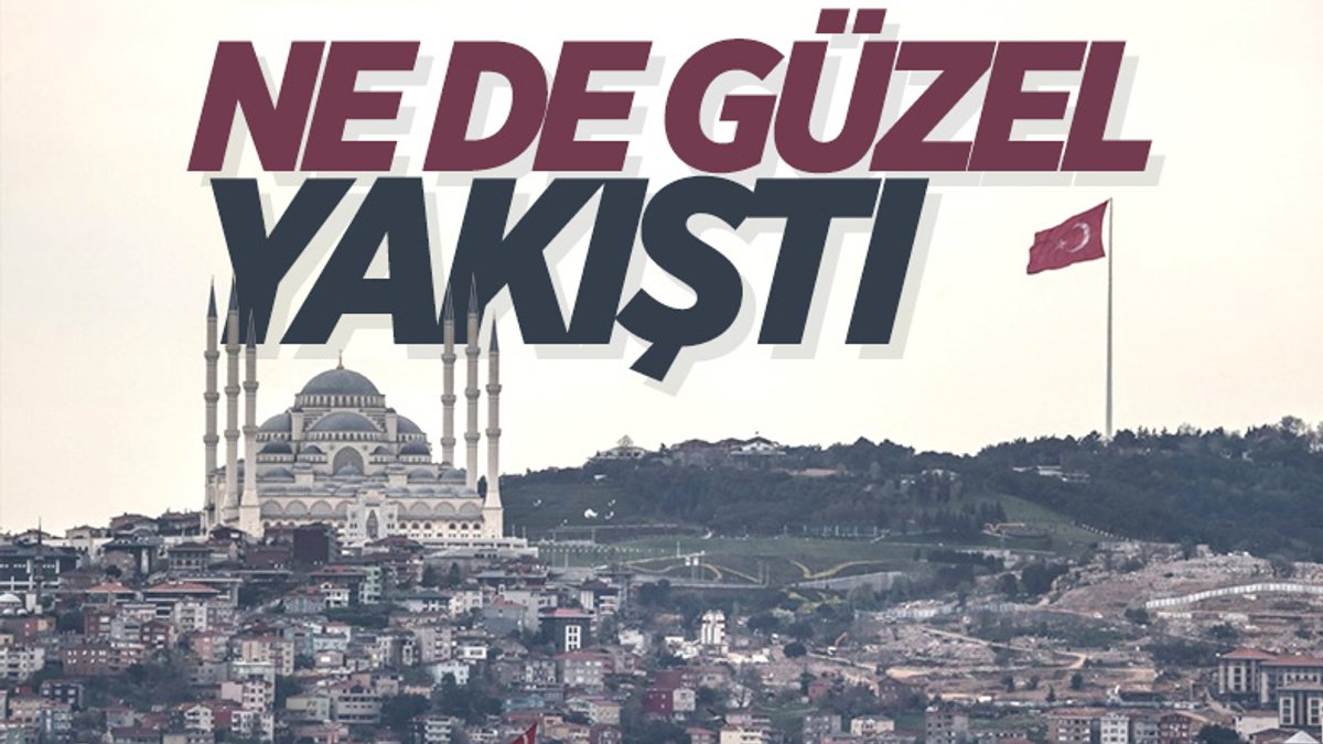 İstanbul'da en uzun Türk bayrağı dalgalanıyor