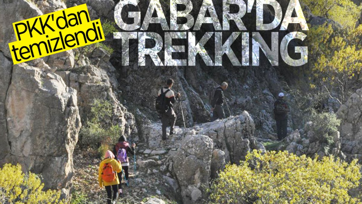 Gabar Dağı, doğaseverlerin trekking merkezi oldu
