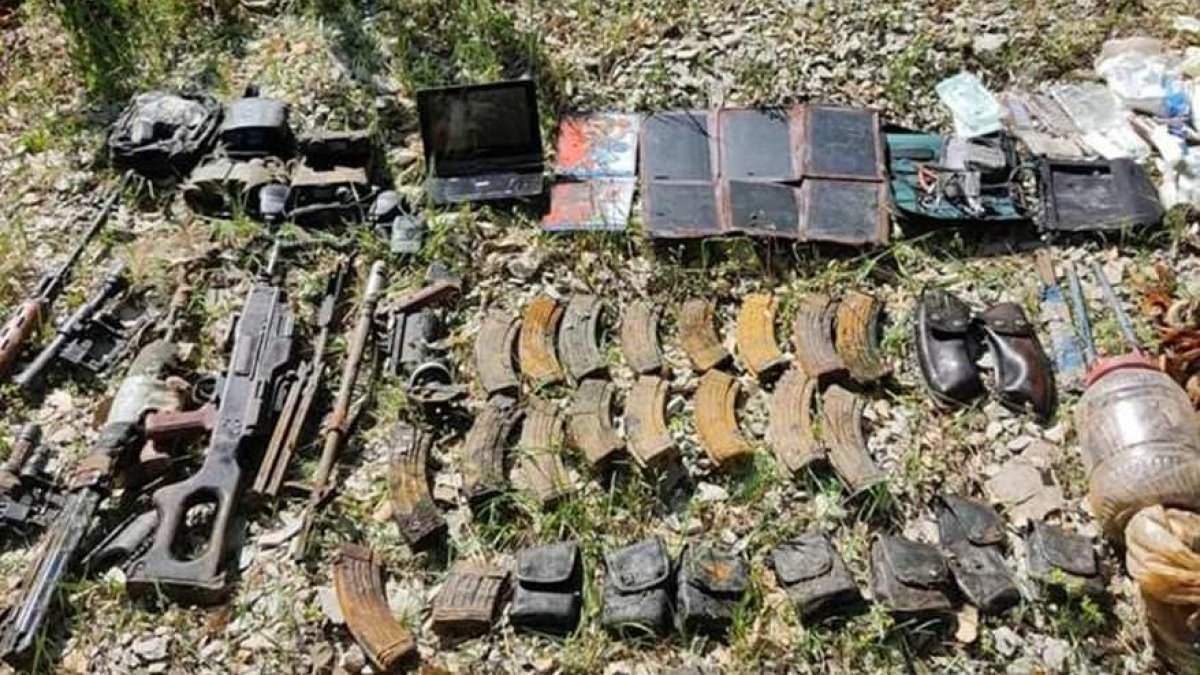 Şırnak’ta PKK operasyonu: Çok sayıda silah ve mühimmat ele geçirildi
