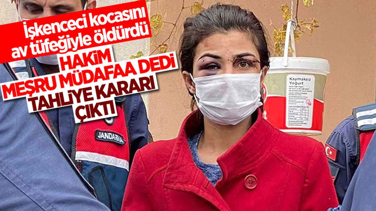 Antalya'da işkenceci eşini öldüren Melek İpek serbest bırakıldı