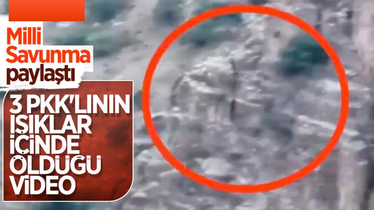 Avaşin-Basyan'da mağaraya gizlenen 3 terörist öldürüldü