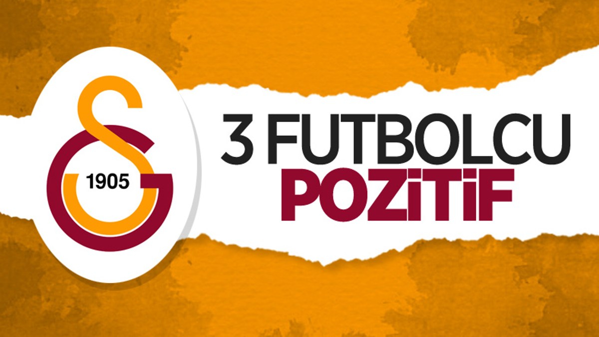 Galatasaray'da 3 futbolcunun koronavirüs testi pozitif