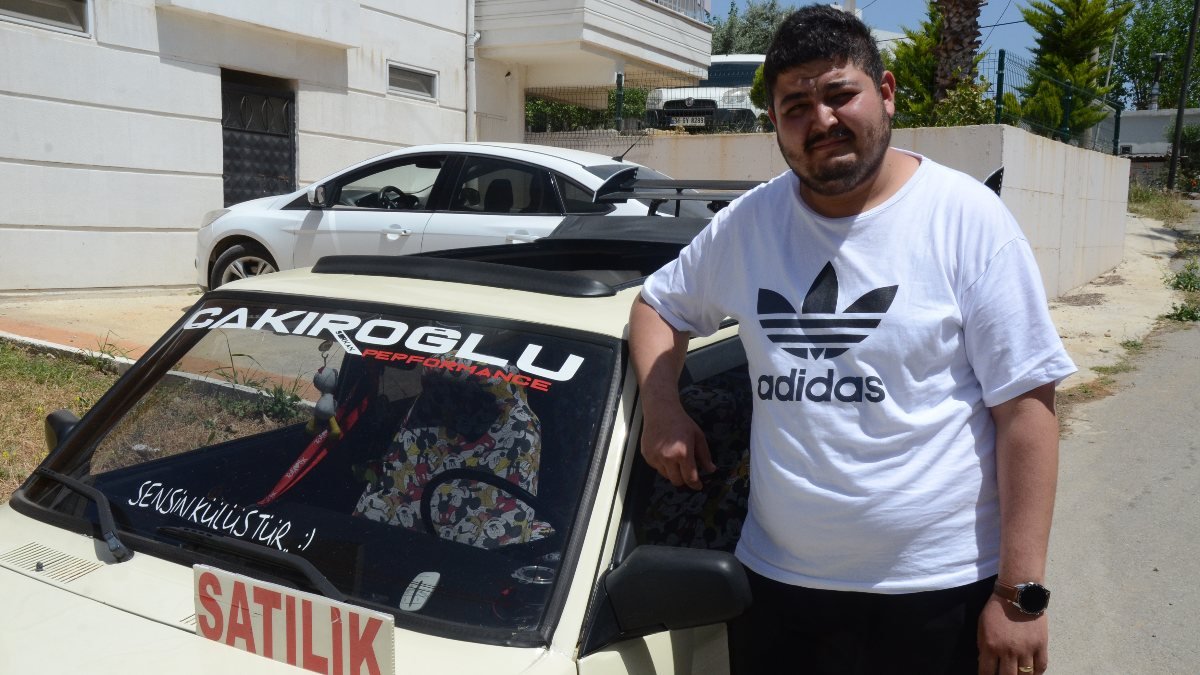Antalya'da driftli evlilik teklifi yüzünden arabasından olacak
