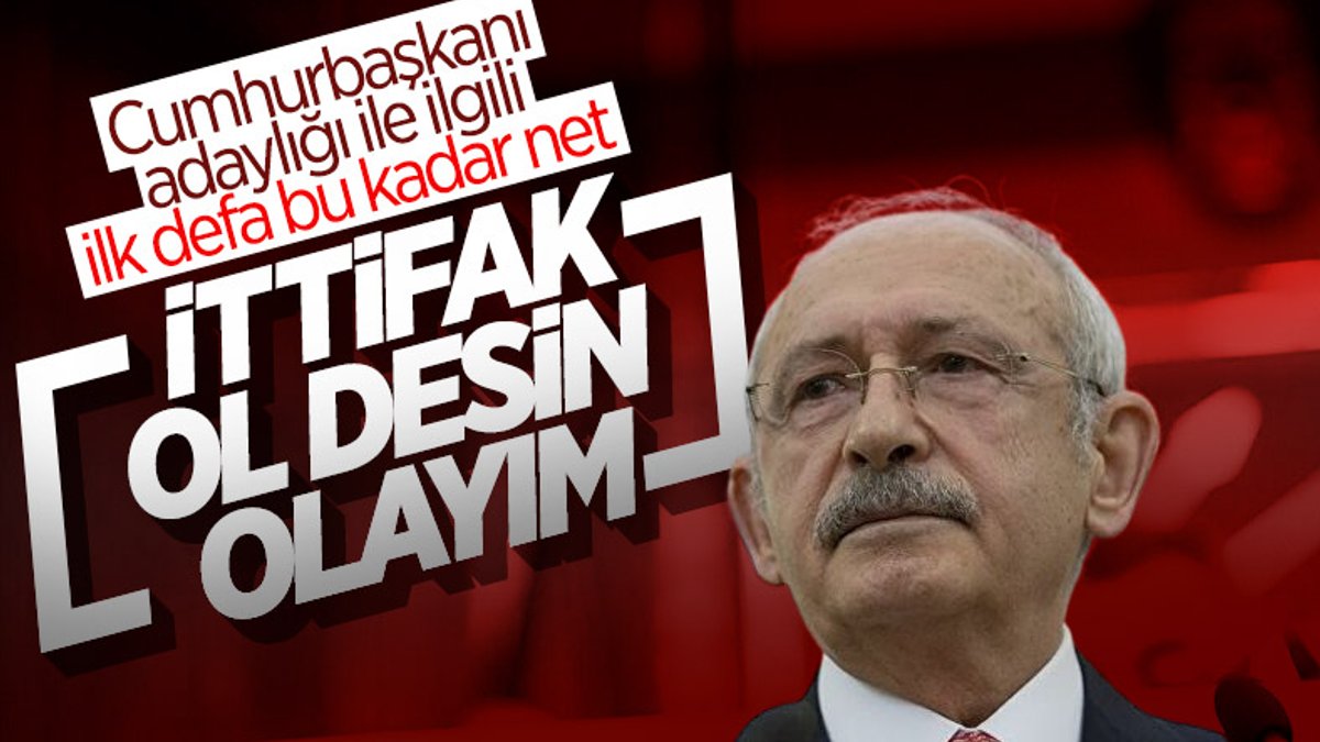 Kemal Kılıçdaroğlu'na Cumhurbaşkanı adaylığı soruldu