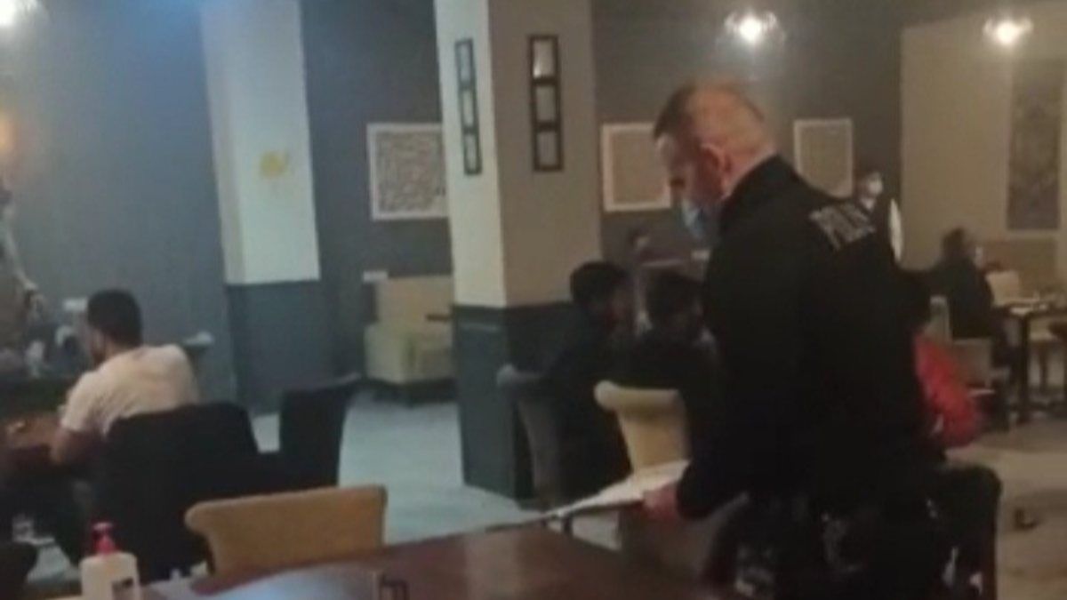 Ağrı’da gizlice müşteri kabul eden kafelere baskın