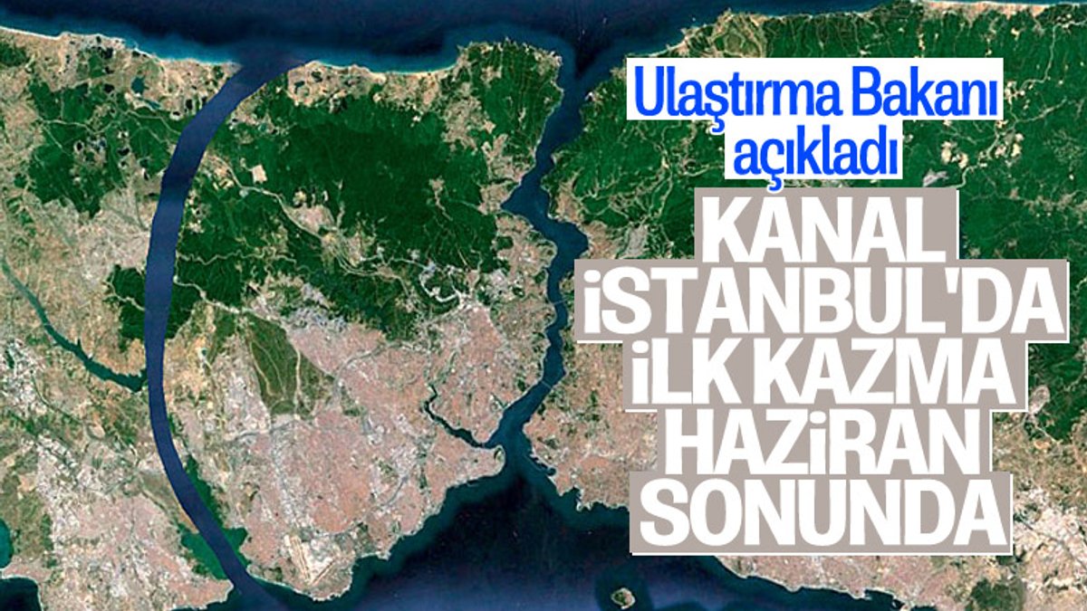 Kanal İstanbul'da ilk köprünün temeli haziran sonunda atılacak