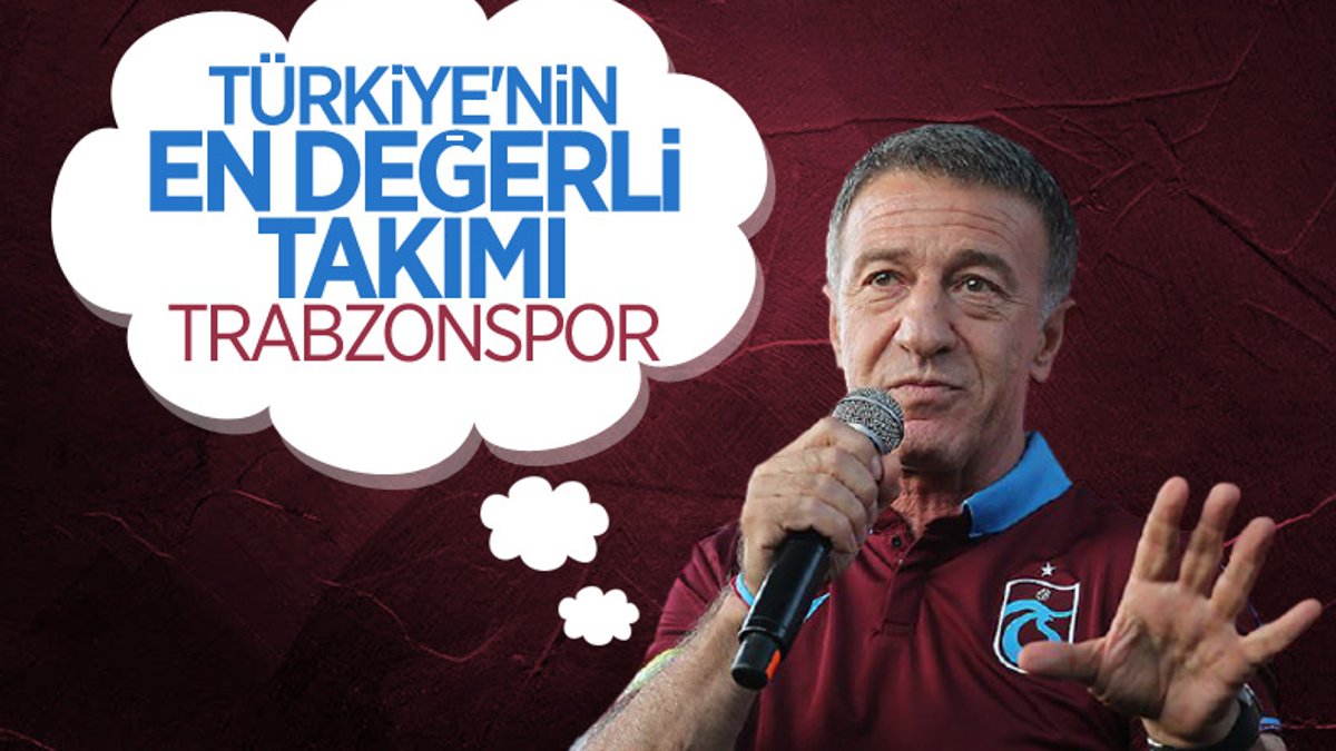 Ahmet Ağaoğlu: Trabzonspor, Türkiye'nin en değerli takımı