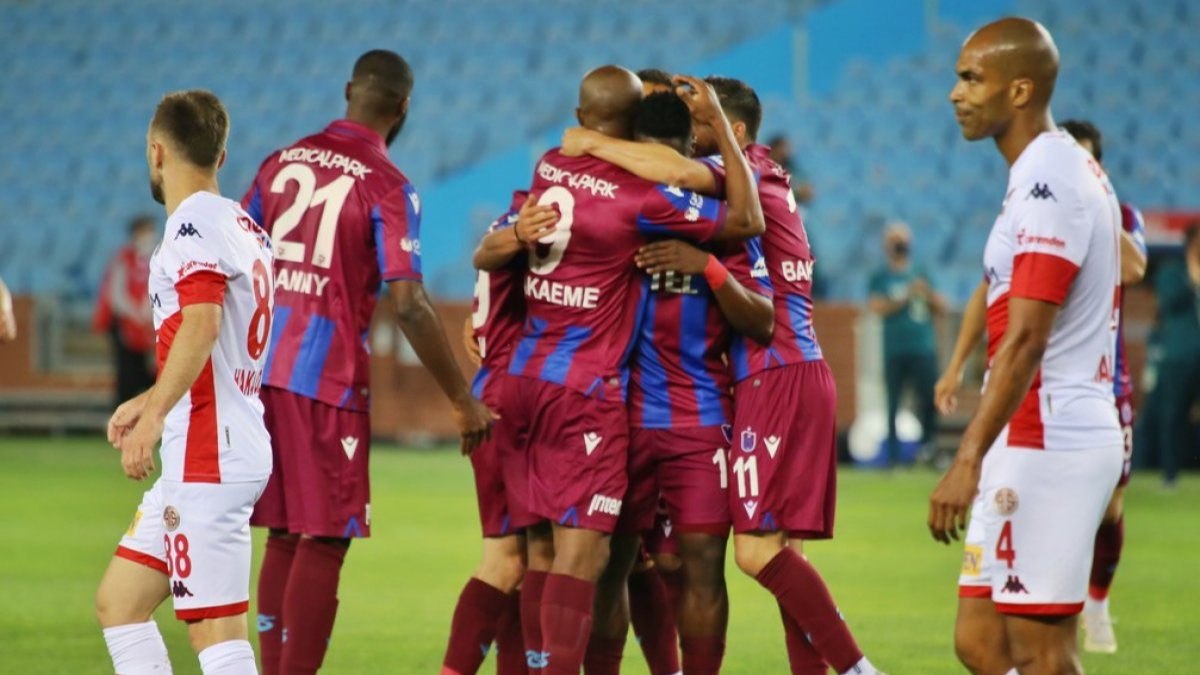 Trabzonspor, dördüncülüğü garantiledi