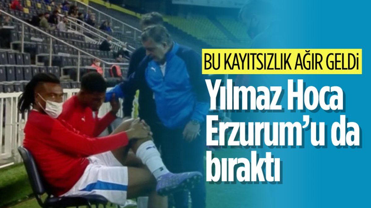 Yılmaz Vural Erzurumspor'dan ayrıldı