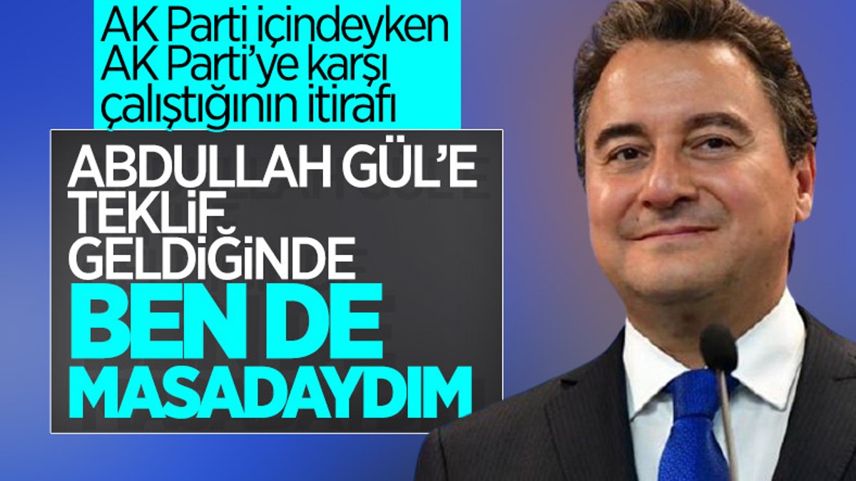 Ali Babacan'a, Abdullah Gül'ün ortak adaylığı soruldu