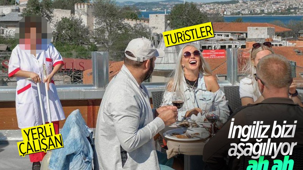 BBC Türkçe, tam kapanmada turistlere hizmet eden personele dikkat çekti