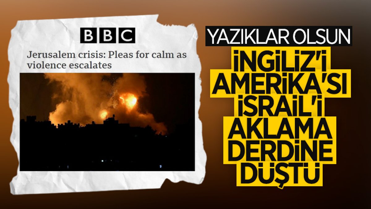 Dünya basını, Filistinlilere saldıran İsrail'i aklamaya çalıştı