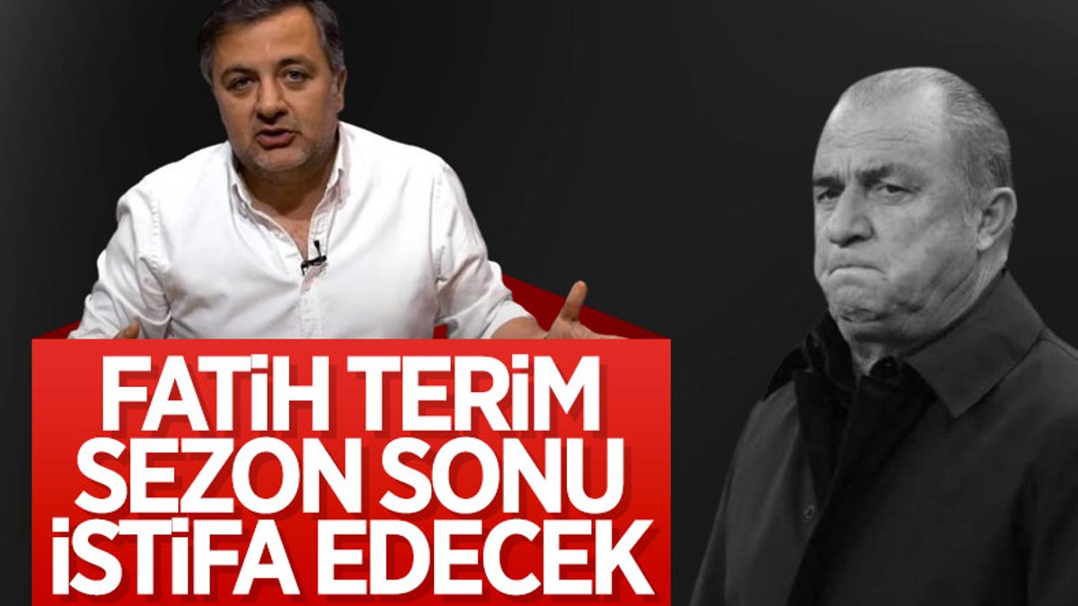 Mehmet Demirkol: Fatih Terim sezon sonunda istifa edecek