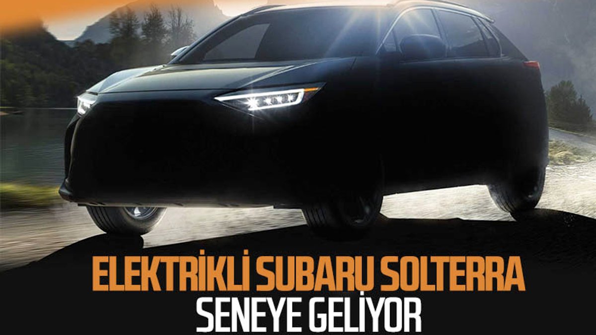 Subaru'dan yeni elektrikli SUV: Solterra