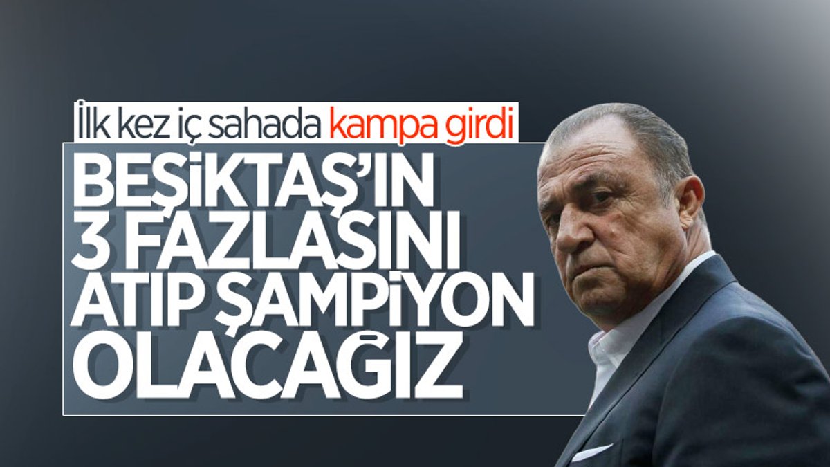 Fatih Terim: Beşiktaş'ın 3 fazlasını atıp şampiyon olacağız