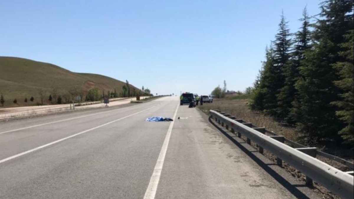 Kırıkkale'de motosiklet kazası: 1 ölü 1 yaralı