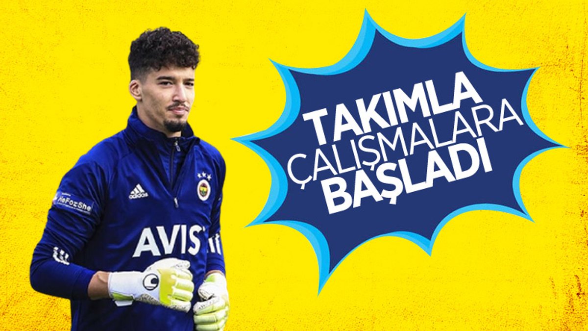 Fenerbahçe'de kaleci Altay, takımla çalışmalara başladı