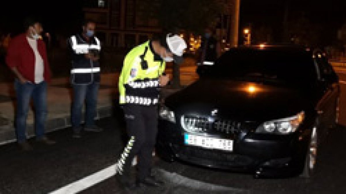 Aksaray'da  ‘dur’ ihtarına uymayan alkollü sürücü 2. noktada yakalandı