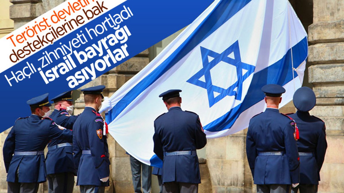 Çekya'dan İsrail'e 'bayraklı' destek