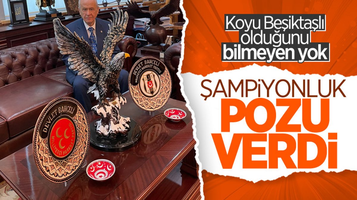Devlet Bahçeli, Beşiktaş’ı kutladı