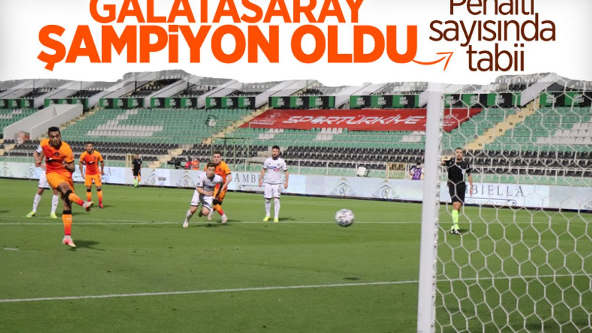 Penaltı lideri Galatasaray