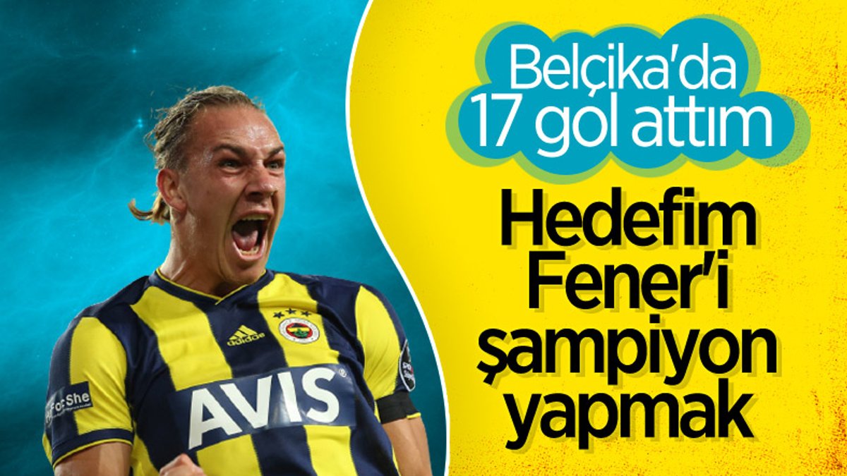 Frey: En büyük hayalim Fenerbahçe'de şampiyon olmak