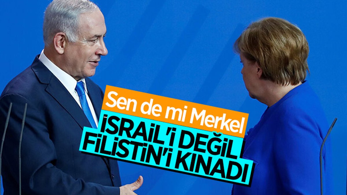 Merkel, Netanyahu ile görüştü