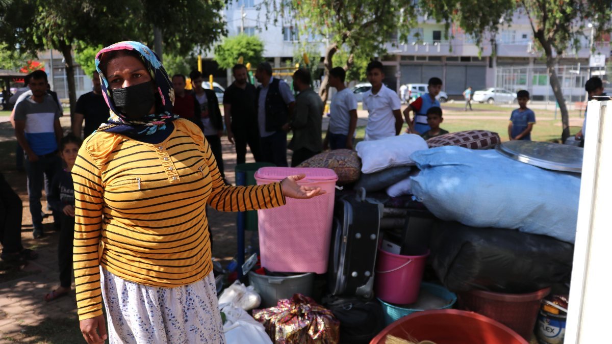 Adana’da kirasını ödeyemeyen kadın, 4 çocukla sokakta kaldı