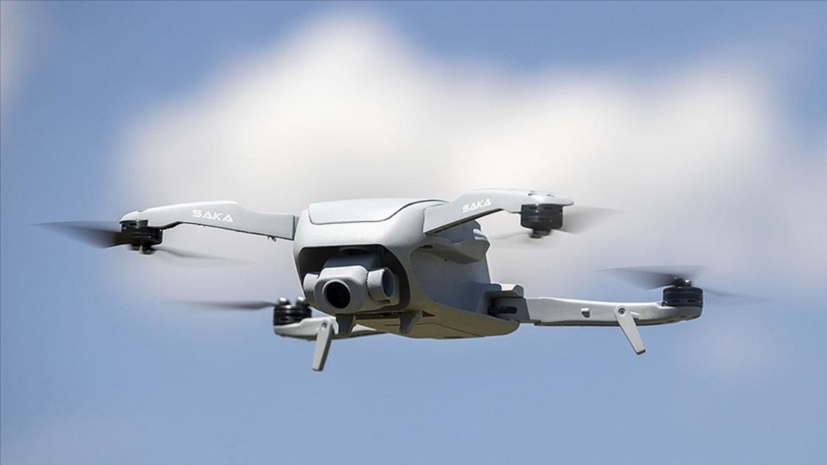 ASELSAN'ın mikro insansız hava aracı Saka havalandı
