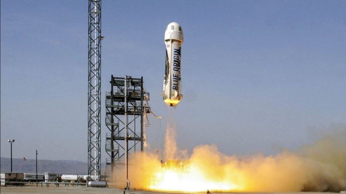 Blue Origin'in uzay yolculuğu için verilen en yüksek teklif belli oldu